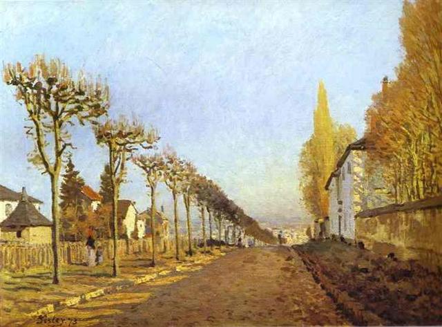 Chemin de la Machine, Louveclennes by Sisley