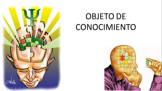 Se introduce el término "Objeto de conocimiento".