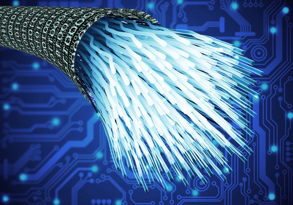 Primer enlace transoceanico con fibra óptica.