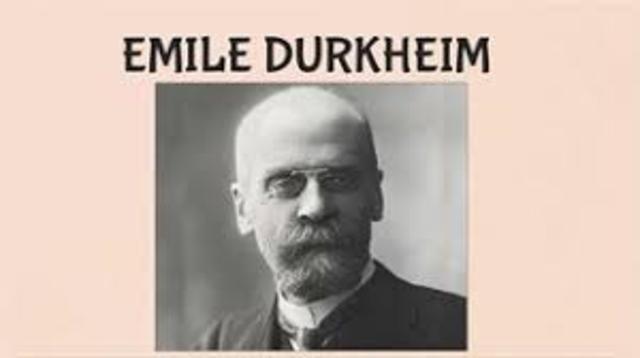 Emile Durkheim