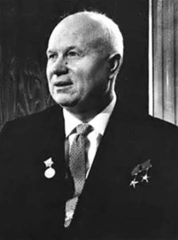 Nikita Khrushchev comes to power