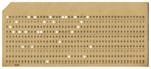 PROGRAMAS DE ''PUNCHED CARD''