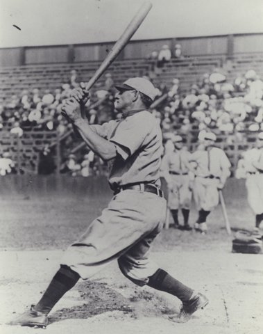 Honus Wagner endorses bat.