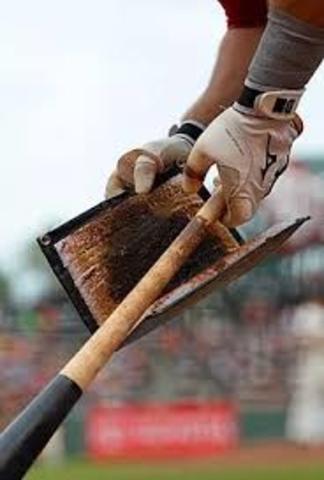 MLB players use pine tar.