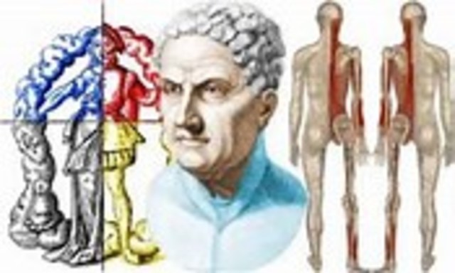 Galen of pergamon describes the human body