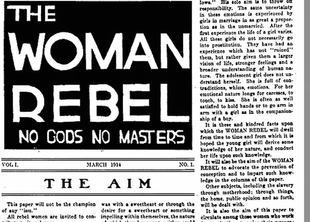 Published The Woman Rebel