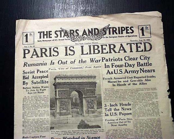 Paris is Liberated