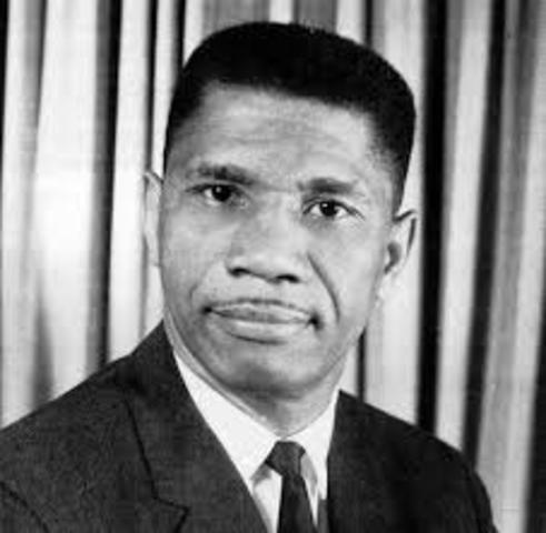 NAACP leader – Medgar Evers – was assassinated.