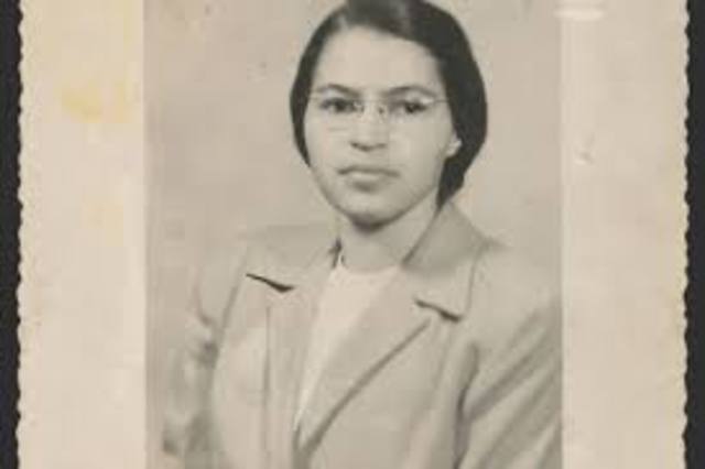 12/1/1955 Rosa Parks