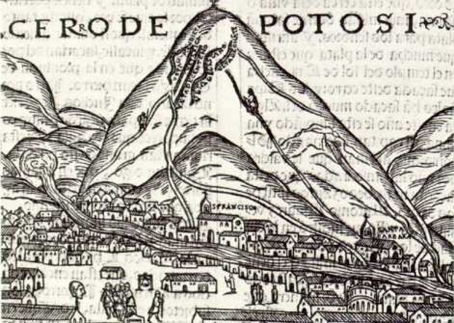 Se descubren las minas de Potosí
