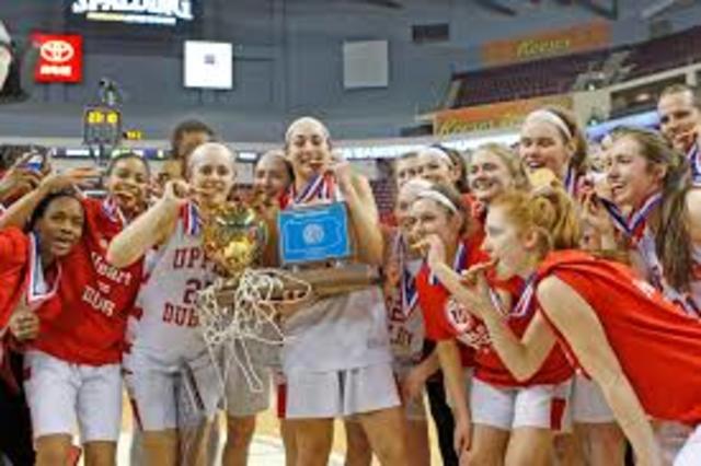 when my school basketball team won state championship