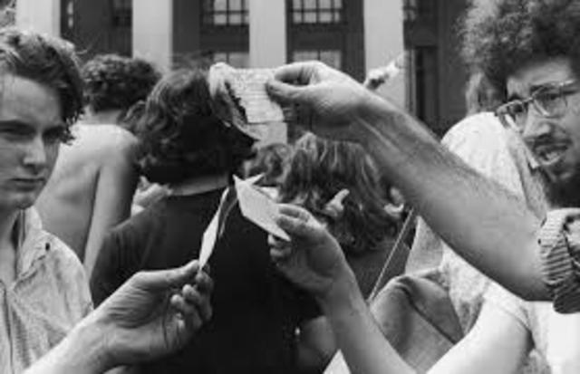 Burning of the Draft Cards