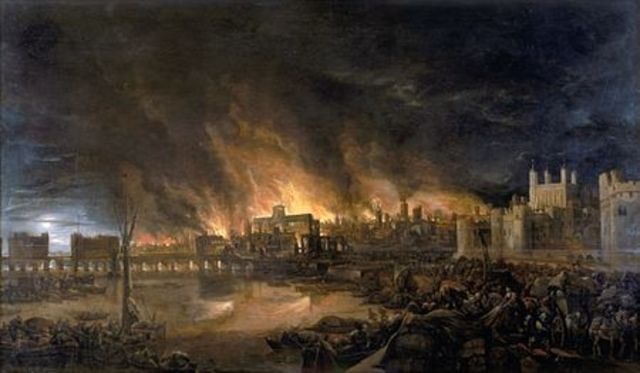 The Great Fire of London (September 2-6 1666)