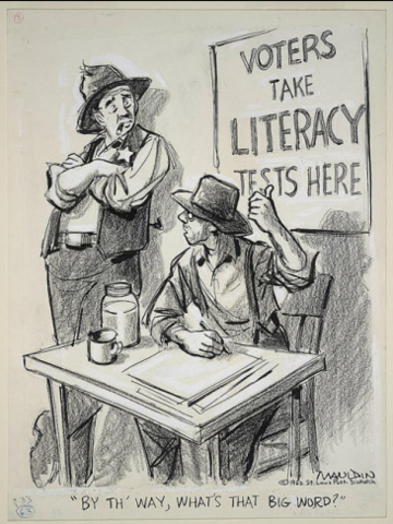 Supreme Court rules that literacy tests are constitutional