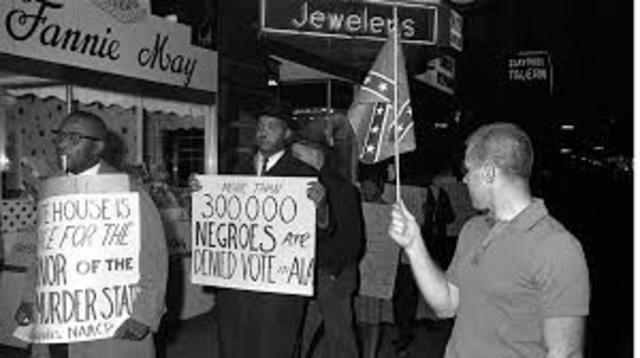 Laws to take voting rights from African-Americans
