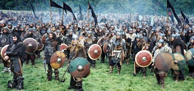 King Arthur begins his first moves