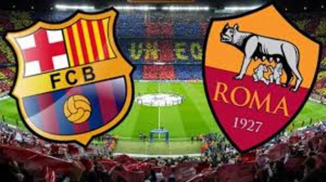 Barcelona - vs - Roma