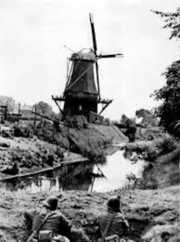 Germany invades Belgium and the Low-Lands