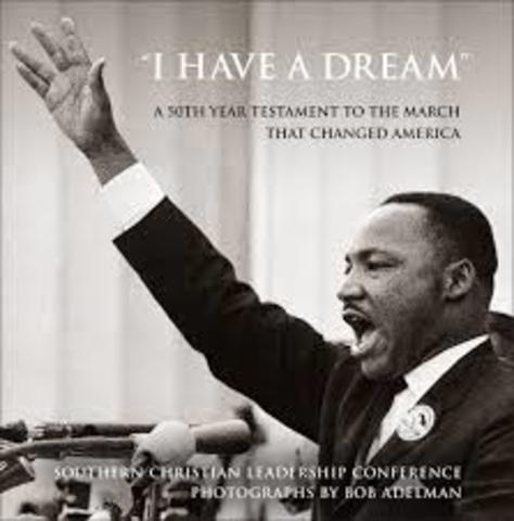 I HAVE A DREAM!!!!!!!!!!!!!!