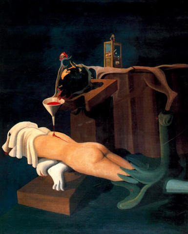 Máquina de coser electrosexual (Oscar Domínguez)