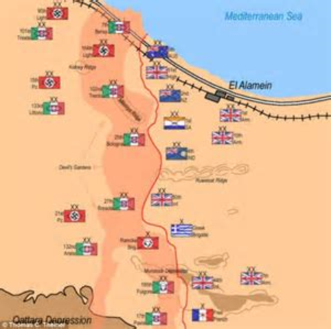 BATTLE OF EL ALAMEIN