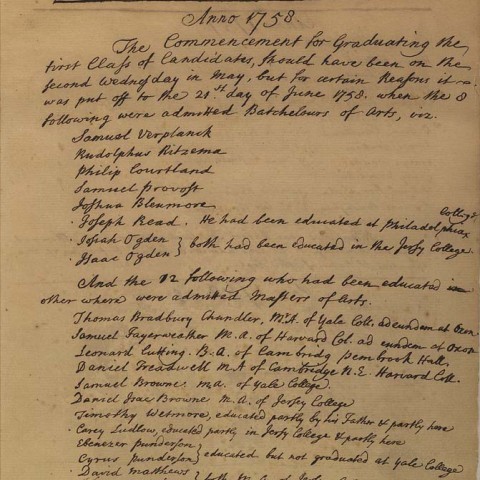 King’s Collage publica folleto de examen de graduación