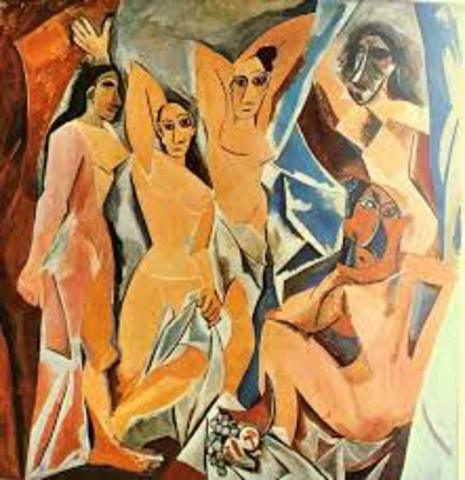 Picasso-Les Demoilles D'Avignon