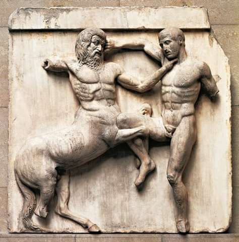 Metope from the Parthenon