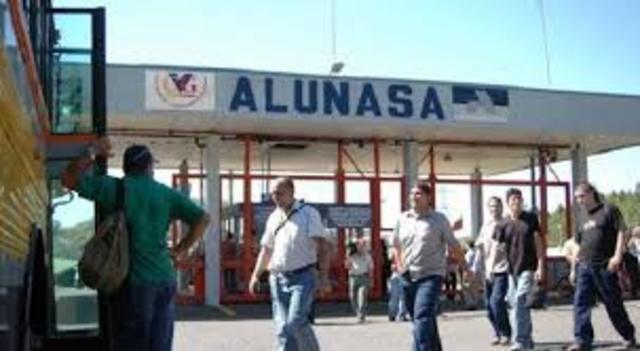 Aluminios Nacionales s.a hizo suspensión de contratos