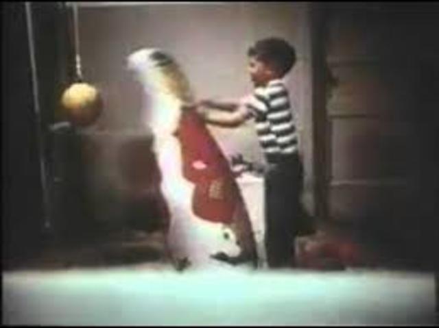 Albert Bandura conducts Bobo doll experiment