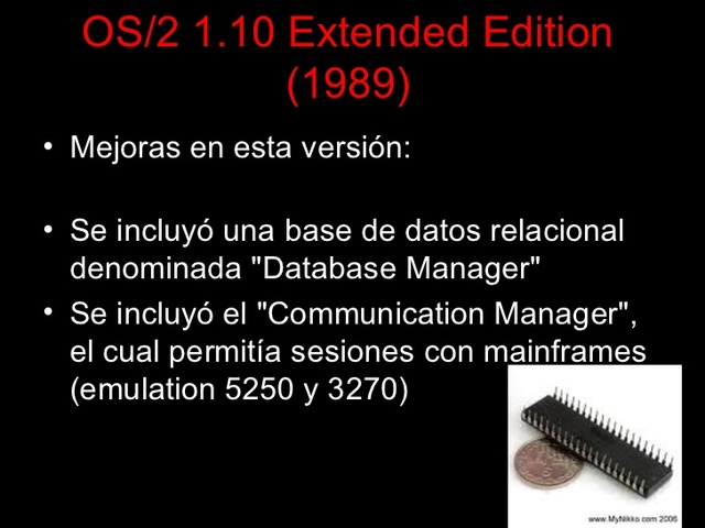 OS/2 1.10 Extended Edition