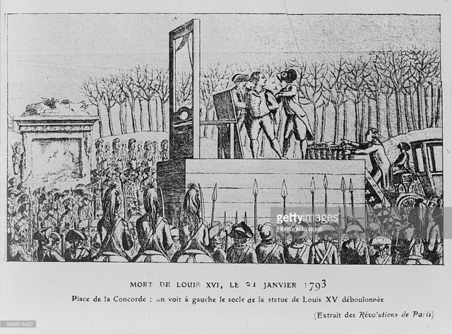 Louis XVI was executed