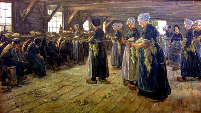 Florece la Industria del lino