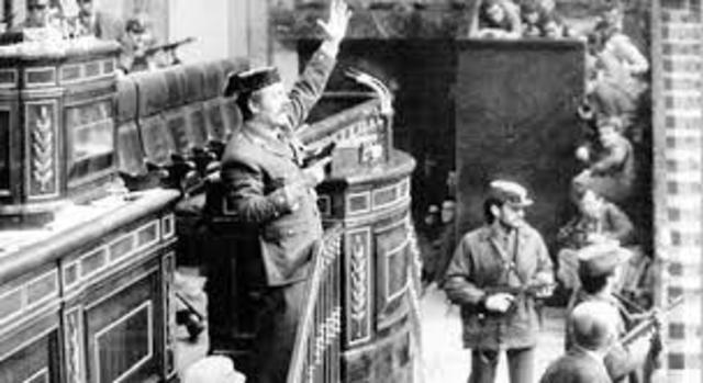 Intent de Cop d'estat de Tejero 23 F