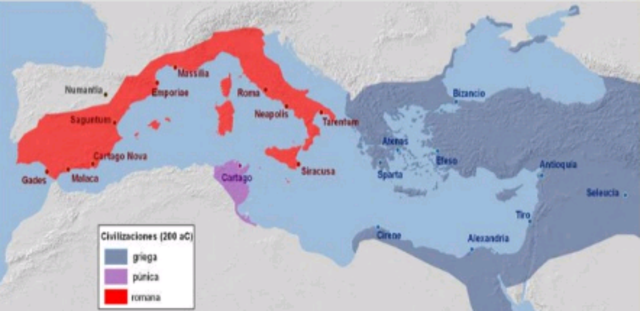Conquista del Mediterráneo.