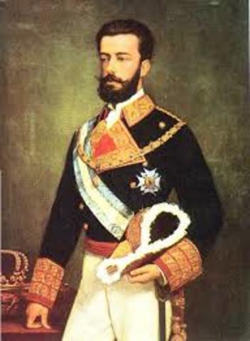 Reinado de Amadeo de Saboya.