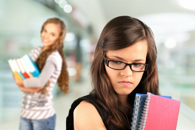 Drama with girls at school