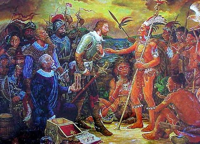 Ponce de León llega a Florida