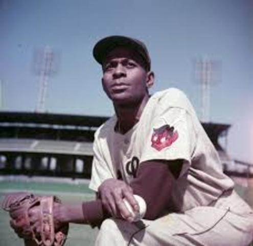 Leroy “Satchel” Paige is inducted into the Baseball Hall of Fame in Cooperstown, NY. He is the first former Negro Baseball League player to be inducted.