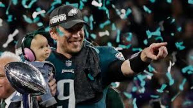 Eagles won superbowl