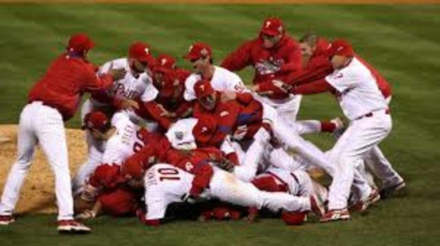Phillies won the world series
