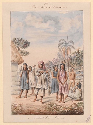 El arpa en la comisión corográfica