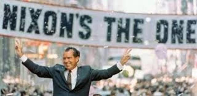 Nixon is elected