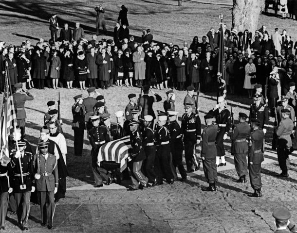 John F Kennedy is assasinated