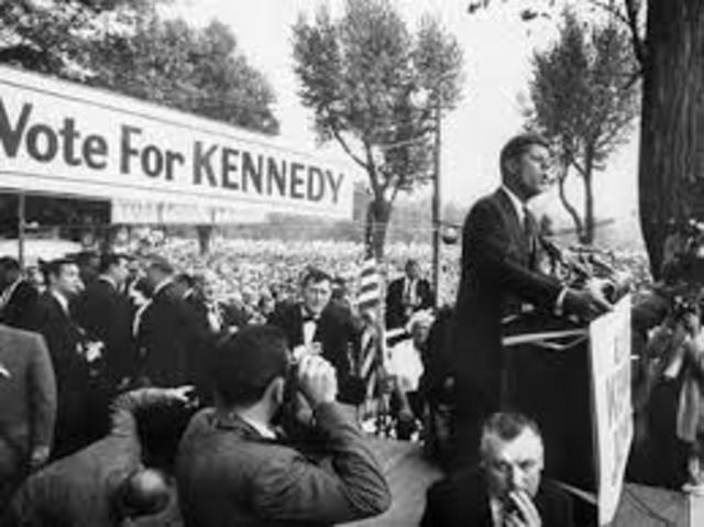 President Kennedy is elected