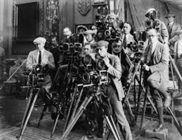 The first use of sound was a film of news about the inauguration of President Rafael Leonidas Trujillo