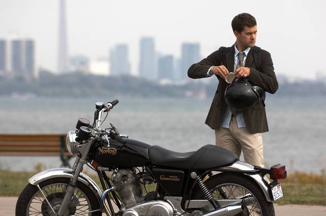 Ben buys a motorcycle