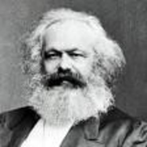 1883 Karl Marx " Fundador de la Sociología"