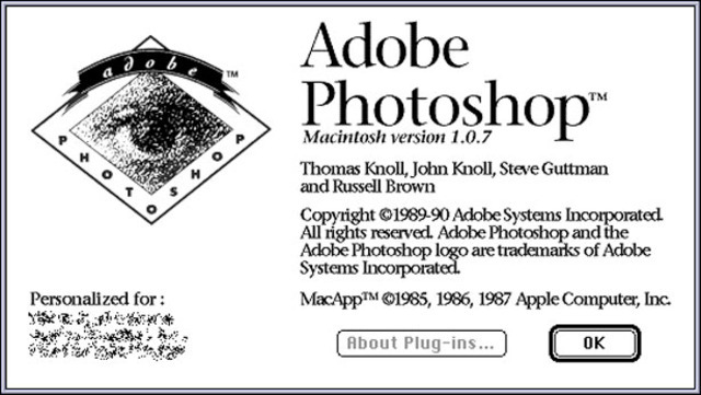 Adobe Photoshop 1.0