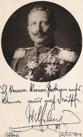 Kaiser Wilhelm ll Abdicates